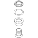 KOHLER 118357 Closet Spud 1-1/2"