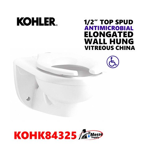 KOHLER K-84325 Wall-hung Toilet 1.