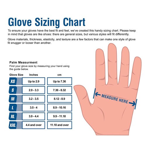 Black Nitrile Glove Double Extra L