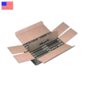1-1/4" Black Nipple Pack Sch 40