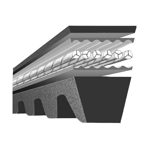 Optibelt Super TX M=S AX49 V-Belt