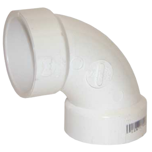 1-1/2" PVC SCH 40 90° Elbow, Socke