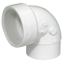 1/2" PVC SCH 40 90° Street Elbow,