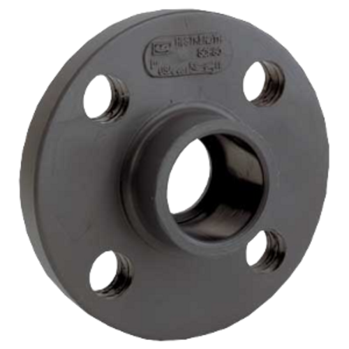 4" PVC SCH 80 Flange, Socket