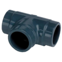 3/4" PVC SCH 80 Tee, Socket