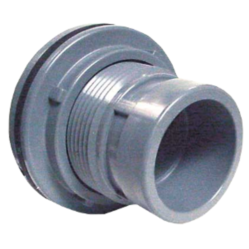 1" PVC Sch 80 Tank Adapter Socket