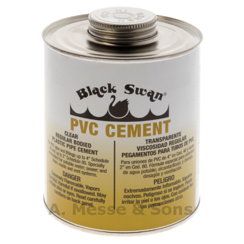 Pint Regular Bodied PVC Cement NSF