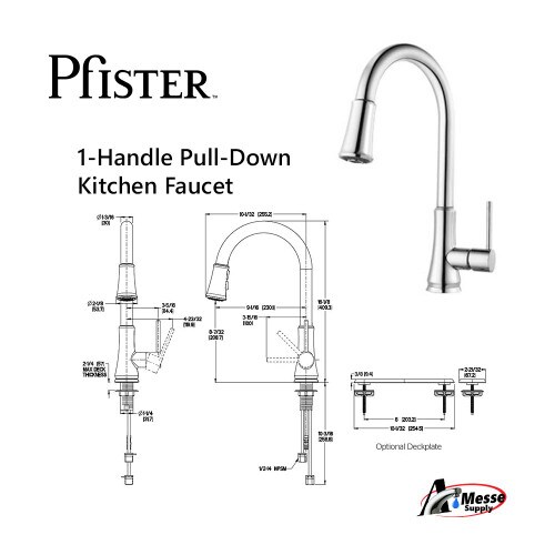 PRICE PFISTER G529PF2C Single Hand