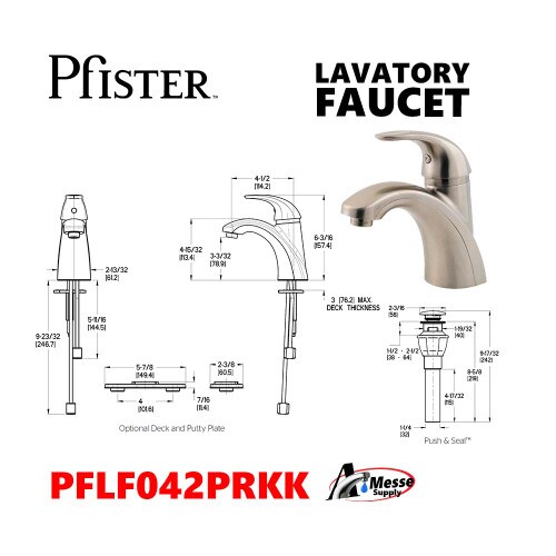 PRICE PFISTER LF-042-PRKK Bathroom
