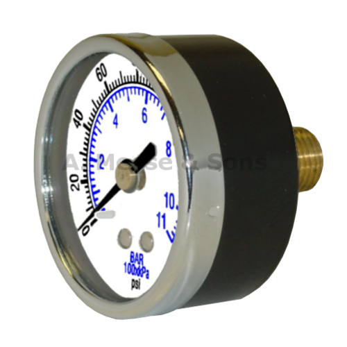 2-1/2" Utility Compound Gauge 0 -