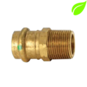 Propress Male Adapter, 2" Press x