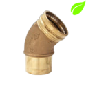 Propress 45° Street Elbow, 3/4" FT