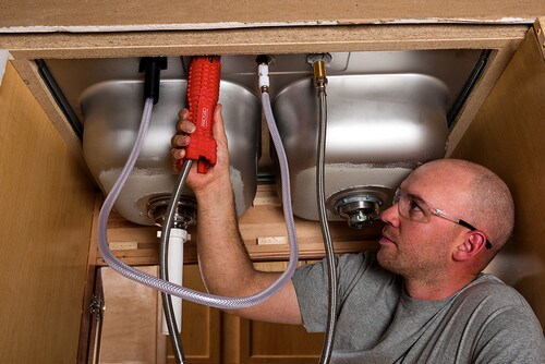 RIDGID 57003, EZ Change Faucet and