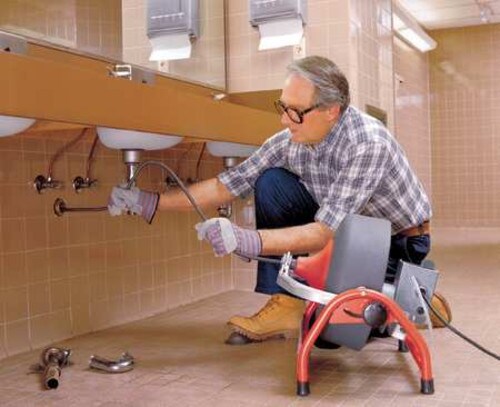 RIDGID K-3800 w/ C-32 Drum Machine