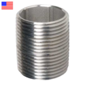 1/2" x Close Stainless Steel 304 N