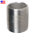 1/4" x Close Stainless Steel 304 N