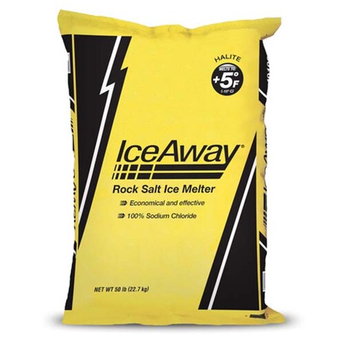HALITE Deicing Rock Salt 50 lbs
