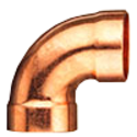 2" Copper DWV 90° Elbow