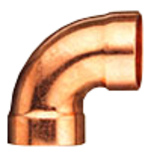 2" x 1-1/2" Copper DWV 90° Elbow