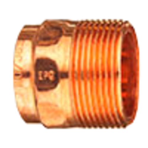 2" Copper DWV Male Pipe Adapter