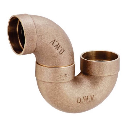 1-1/2" Copper DWV P-Trap 1-1/2"
