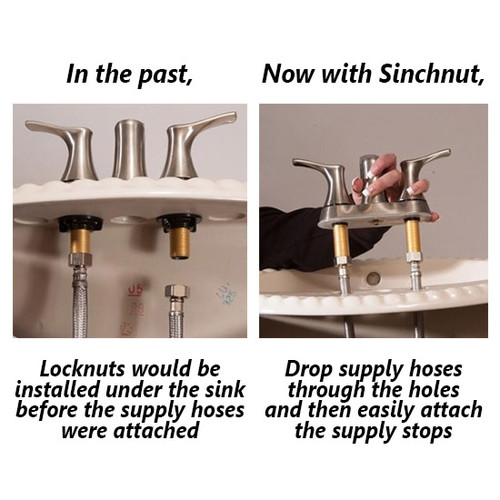 1/2"-14 Faucet Shank Locknut