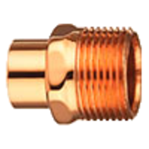 1/4" x 1/2" Copper Male Adaptor