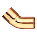 1/2" Copper 45° Street Elbow