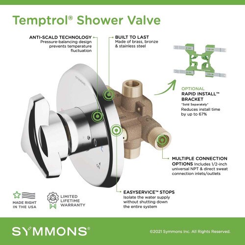 SYMMONS 262XBODY Temptrol Shower M