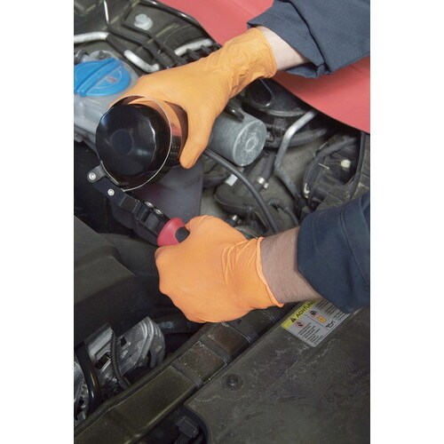TigerGrip 8843 Orange Nitrile Glov