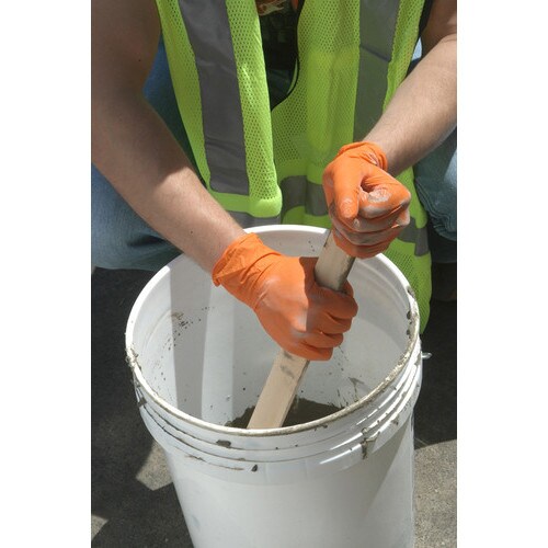 TigerGrip 8843 Orange Nitrile Glov