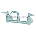 T&S BRASS B-0230, Brass 8" Wall-Mo