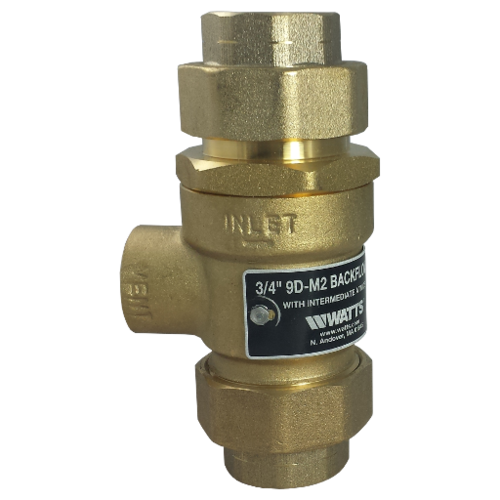 WATTS 9D, 1/2" Dual Check Valve Ba