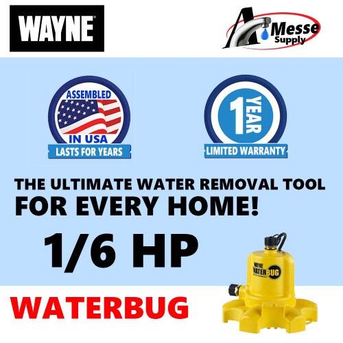 Wayne WaterBug WWB Submersible Uti