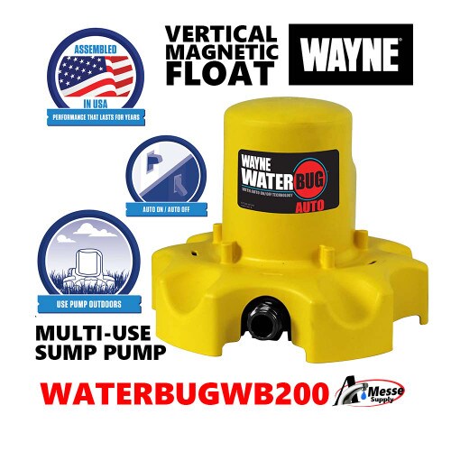 Wayne WaterBug WWB AUTO Submersibl