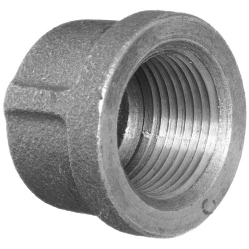 1/2" Black Cap SCH 80