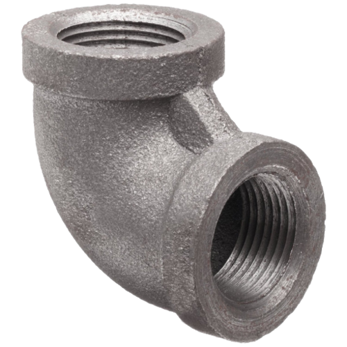 2" Black 90° Elbow SCH 80