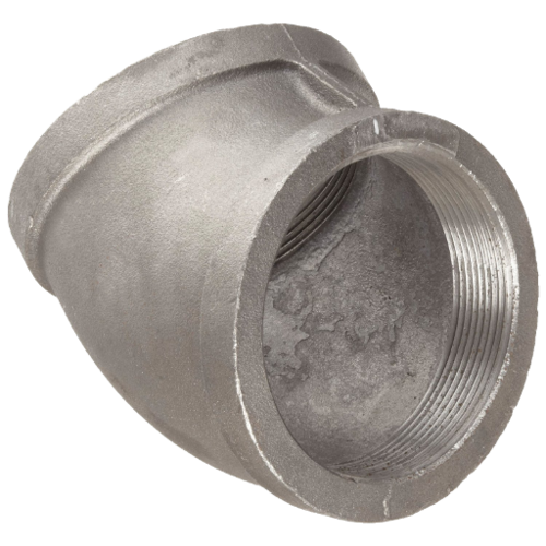 1-1/2" Black 45° Elbow SCH 80