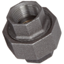 1/4" Black Union SCH 80